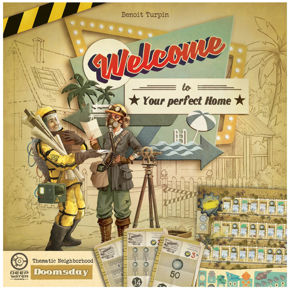 Welcome To... Doomsday Thematic Neighborhood Expansion Board Game