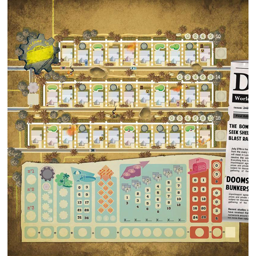 Welcome To... Doomsday Thematic Neighborhood Expansion Board Game