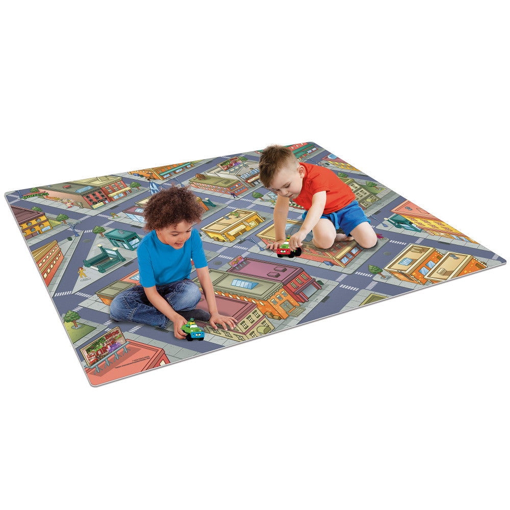 Imaginmat: Jumbo -TMNT - Floor Playmat & 2 Toy Cars, 47 x 61"