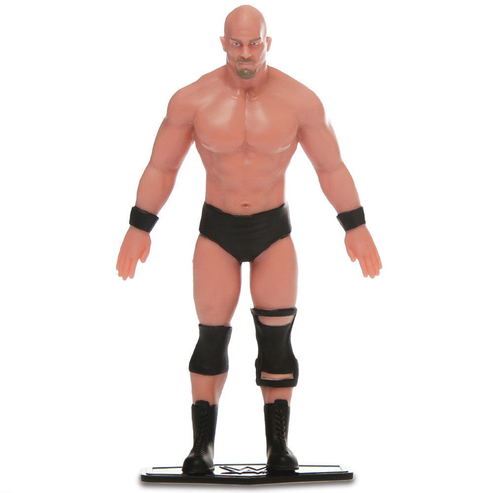 FleXfigs: The Rock & Stone Cold Steve Austin - 2 Character Pack - Articulated Action Figures