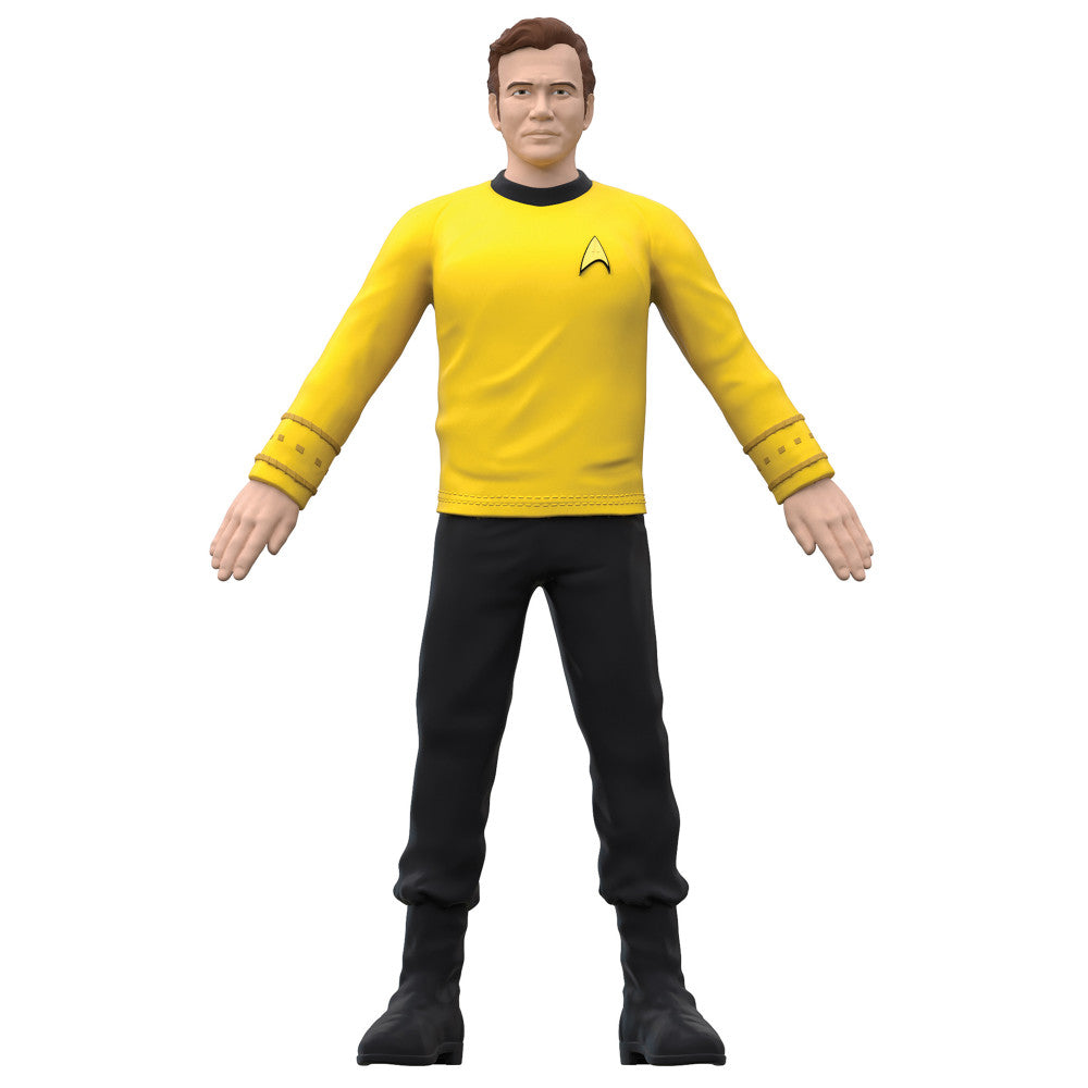 FleXfigs: Captain Kirk & Captain Picard - 2 Character Pack - Articulated Action Figures