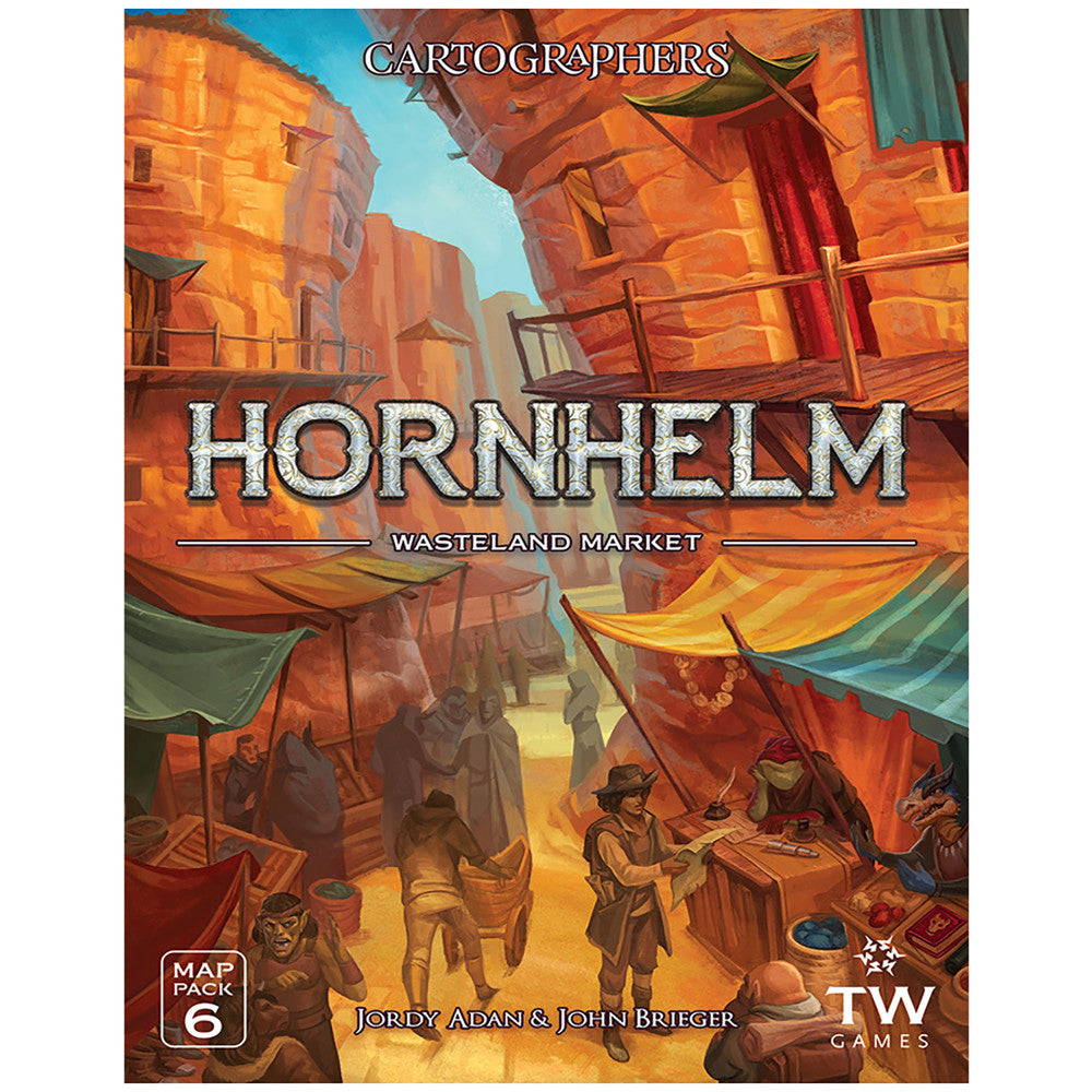 Cartographers: Hornhelm Map Pack 6 Expansion for Board Game