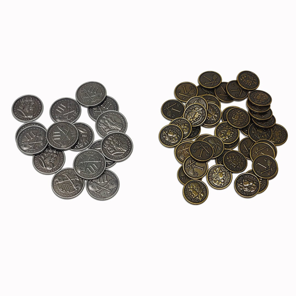 Thunderworks Games Roll Player Metal Coins Accessory Set