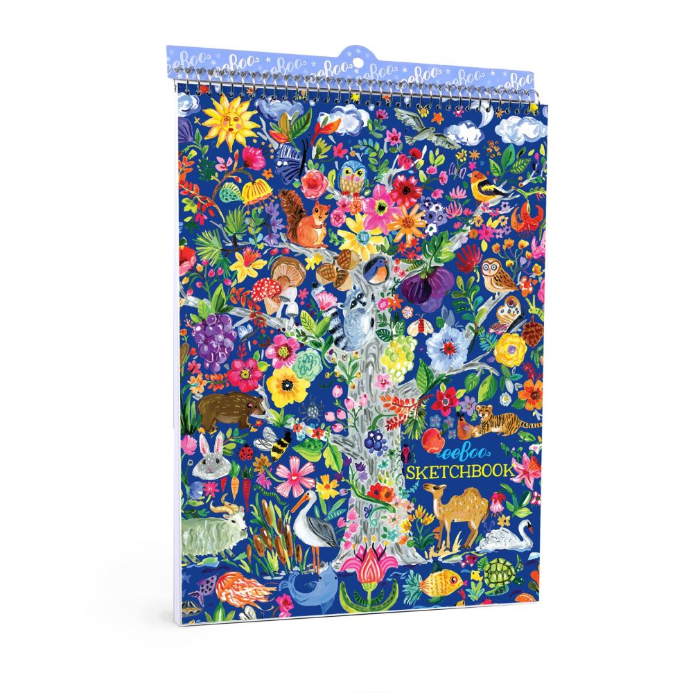 eeBoo Tree of Life Inspirational Sketchbook - 60 Pages