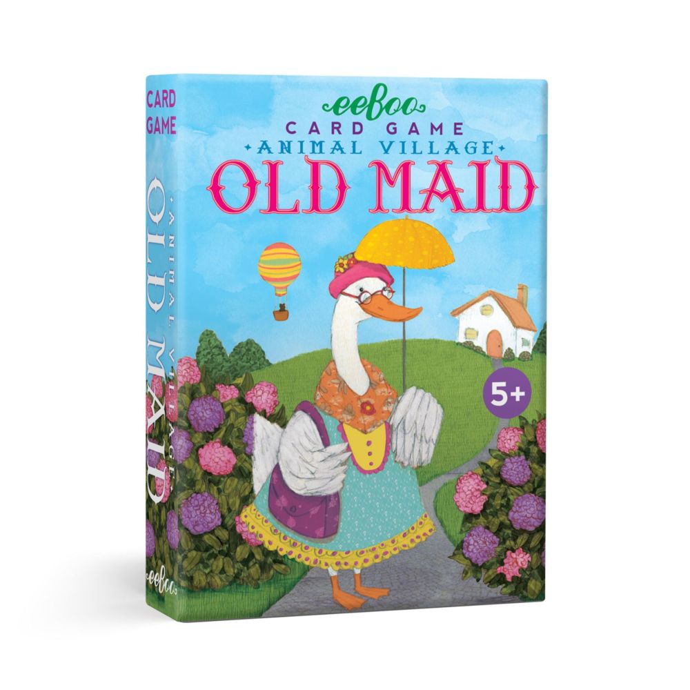 eeBoo Animal Old Maid Educational Card Game