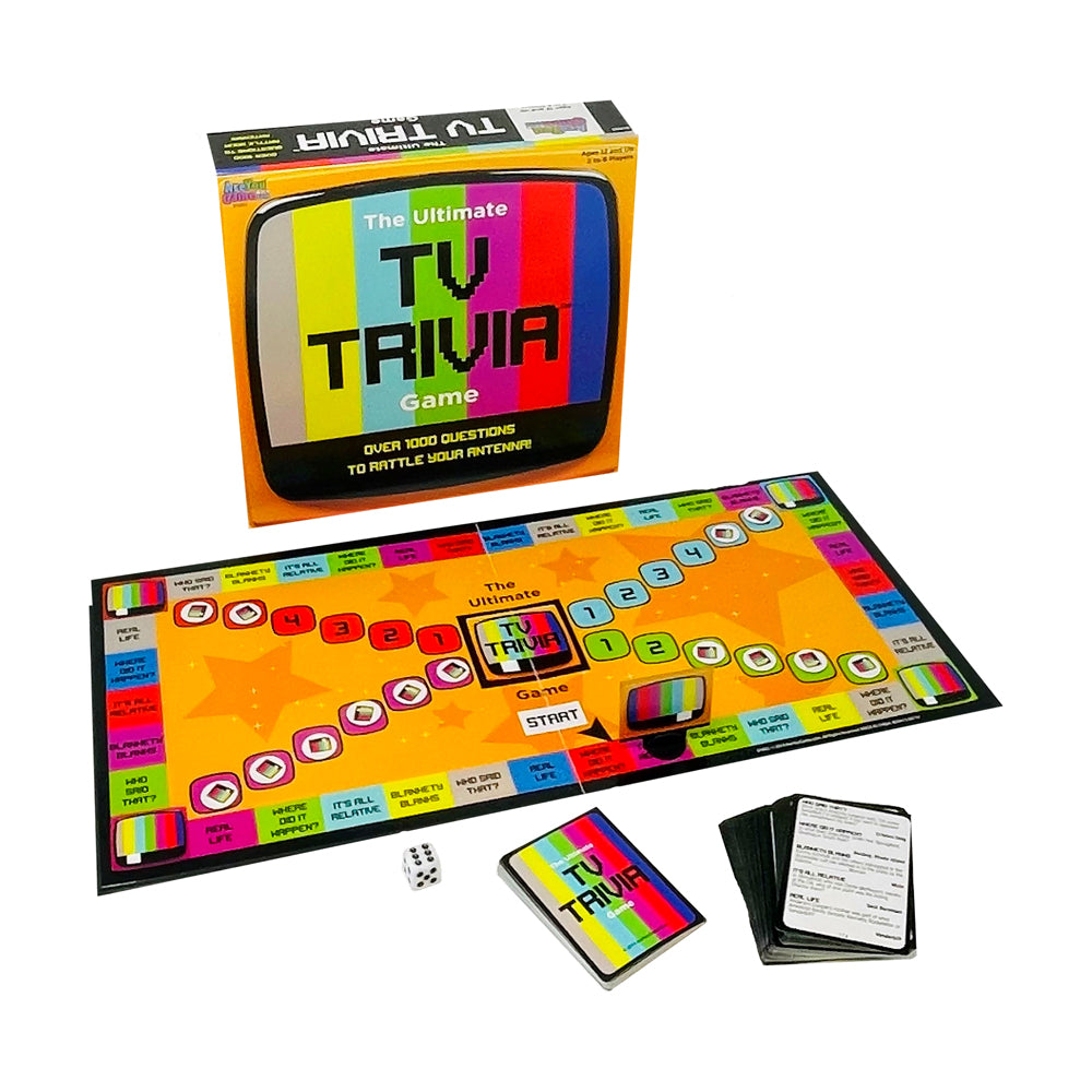 The Ultimate TV Trivia Game - Family Board Game Night