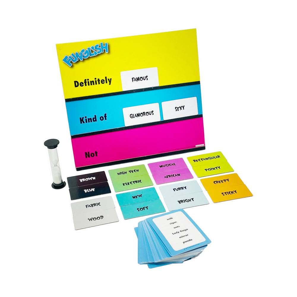 Funglish Expressive Word Guessing Board Game by Hasbro