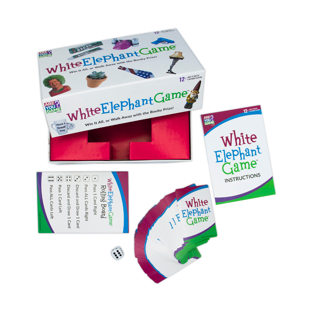 White Elephant Party Card Game by AreYouGame