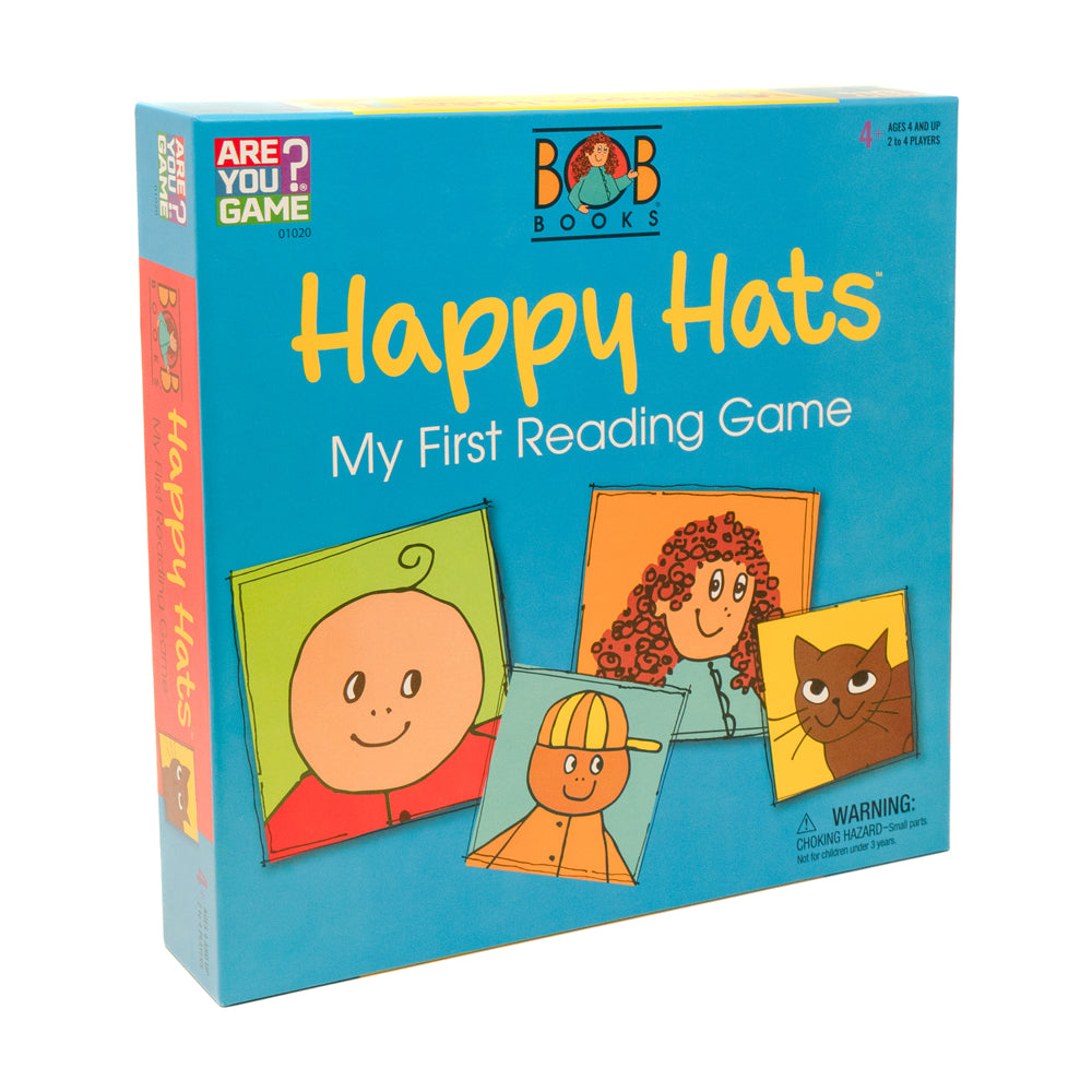 Bob Books Happy Hats Beginner Reading Game