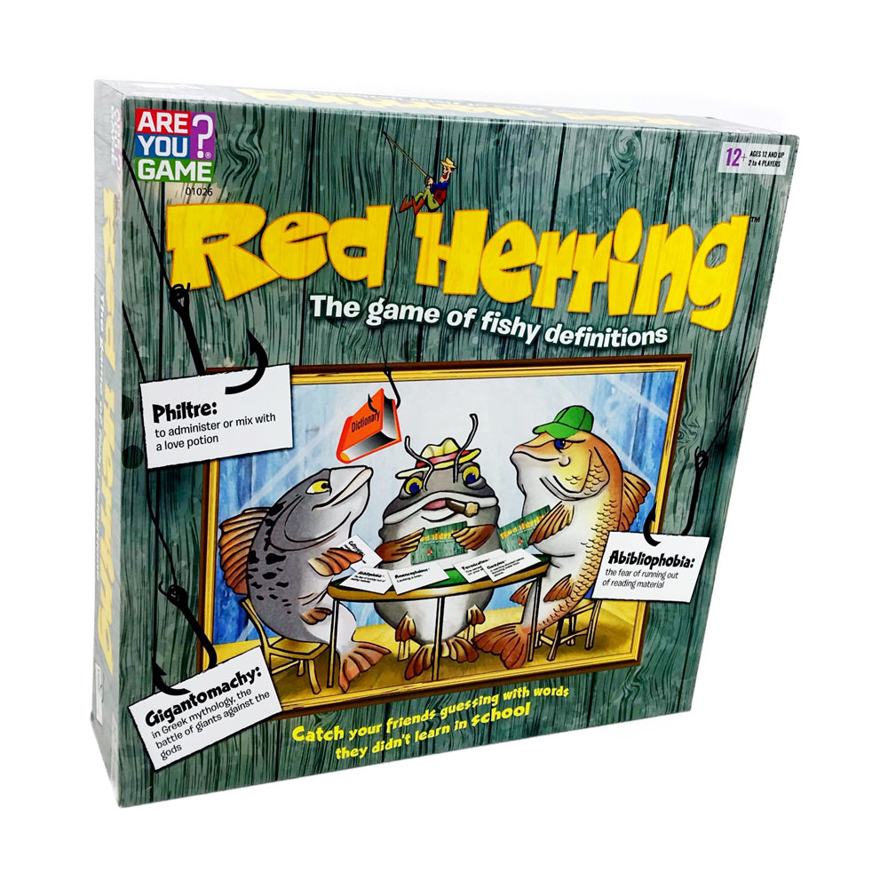 Red Herring Strategic Board Game for 2-4 Players