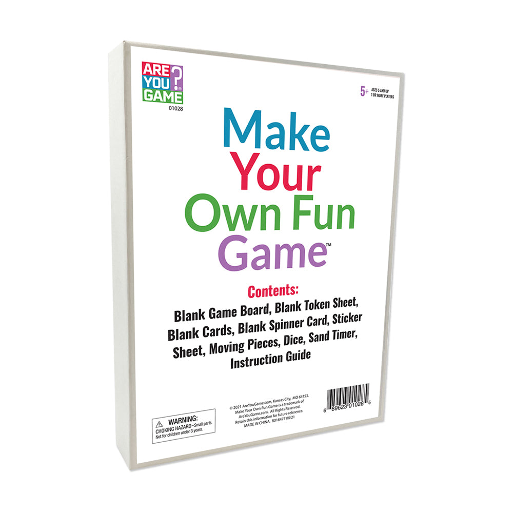 Create-A-Board Customizable Board Game Kit