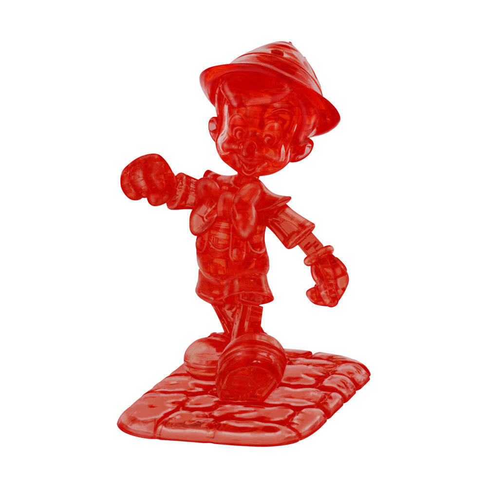 Disney Pinocchio 3D Crystal Puzzle - Red, 38 Pieces