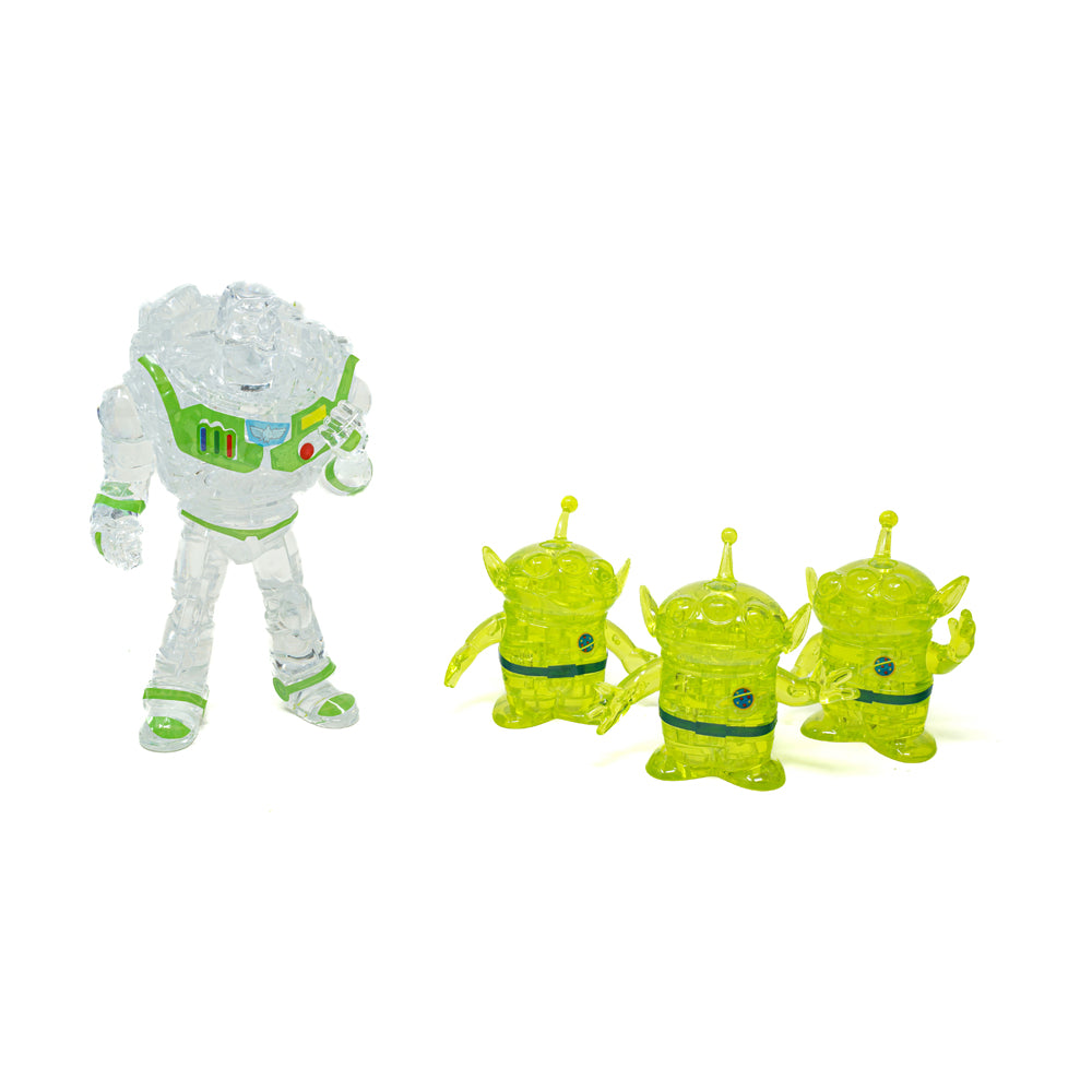 Disney Buzz Lightyear and Aliens 3D Crystal Puzzle - 95 Pieces