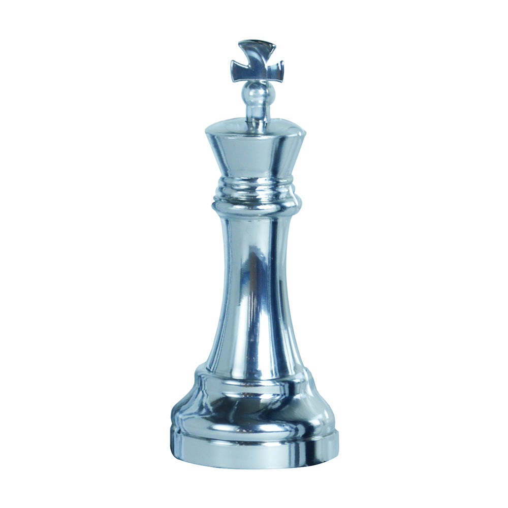 Hanayama Cast Metal Chess King Puzzle - Level 3 Brain Teaser