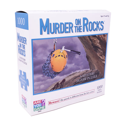 Murder on the Rocks 1000-Piece Mystery Jigsaw Puzzle