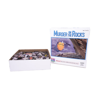 Murder on the Rocks 1000-Piece Mystery Jigsaw Puzzle