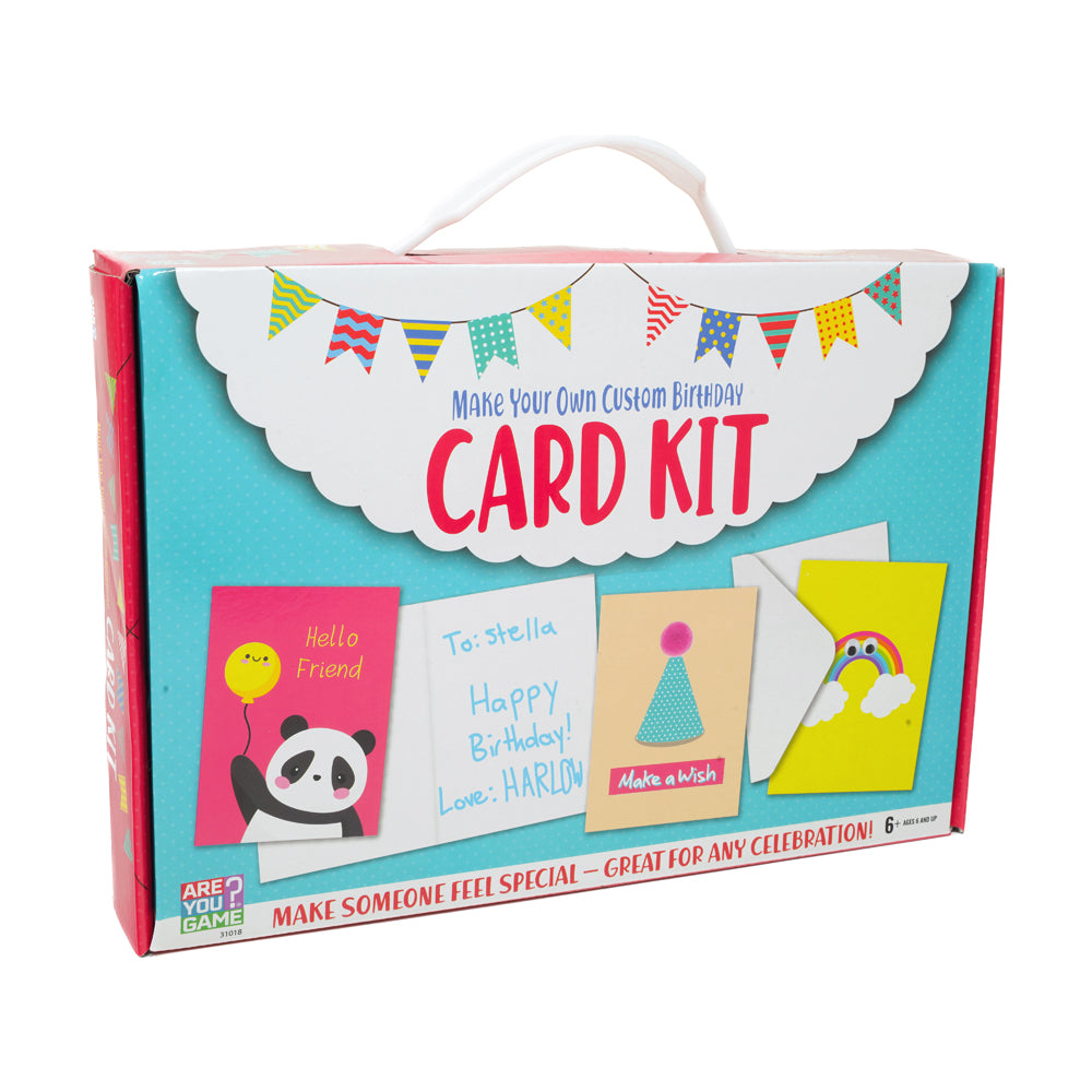 AreYouGame DIY Custom Birthday Card Creation Kit