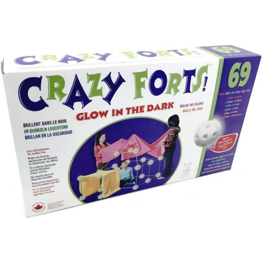 Crazy Forts! Glow in the Dark - Creative Building Kit