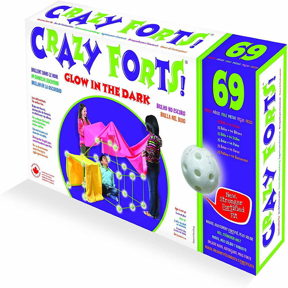 Crazy Forts Glow in the Dark Construction Kit