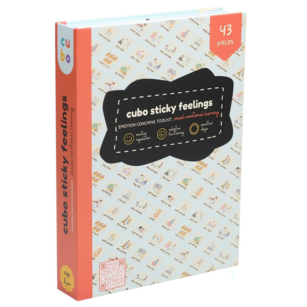 Cubo Sticky Feelings - Emotion Coaching Toolkit for Preschoolers, Ages 3-8