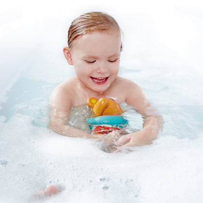 Hape: Swimmer Teddy Wind-Up Toy - Water, Bath Time, Kids Ages 1+