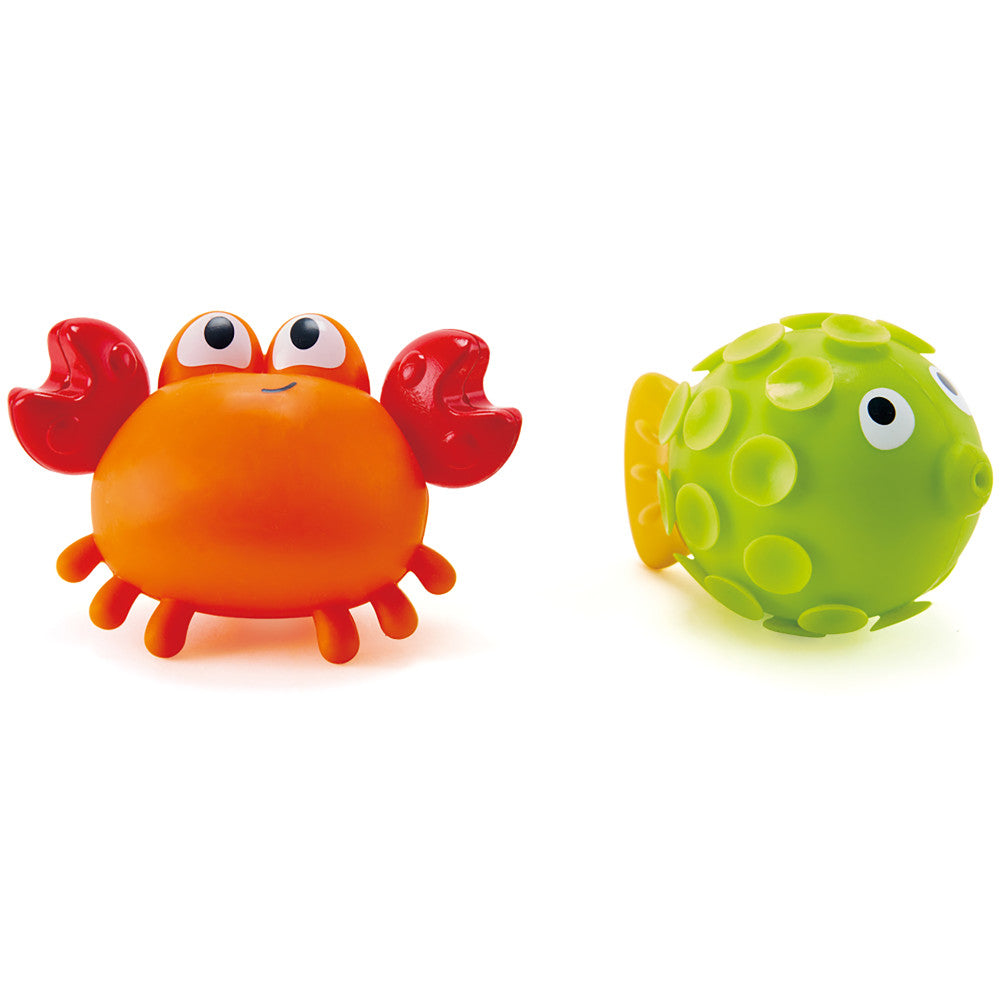 Hape: Rock Pool Squirters - 2pc Bath Toy Set, Ages 18mo+