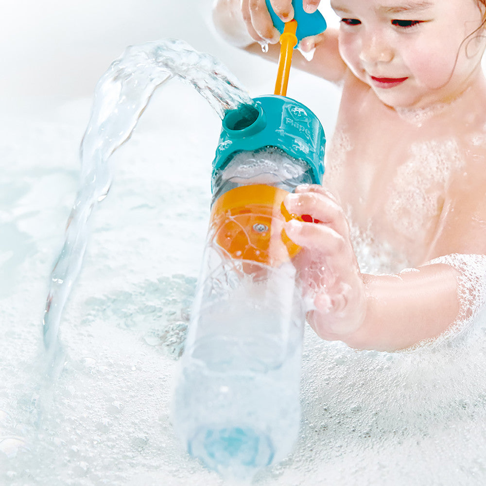 Hape: Multi-Spout Sprayer - Plastic Pump Bath Toy, Kids Ages 2+