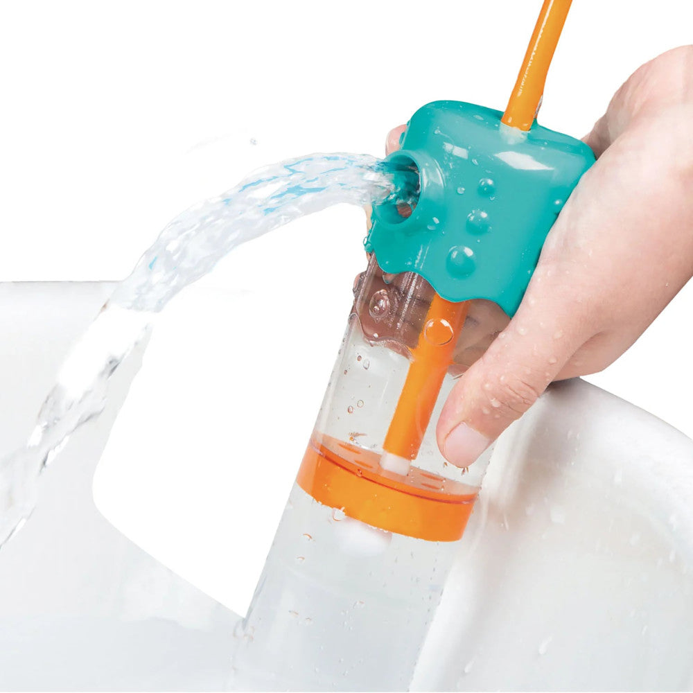 Hape: Multi-Spout Sprayer - Plastic Pump Bath Toy, Kids Ages 2+