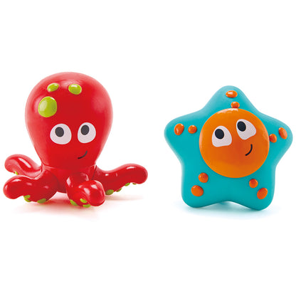 Hape: Ocean Floor Squirters - 2pc Bath Toy Set