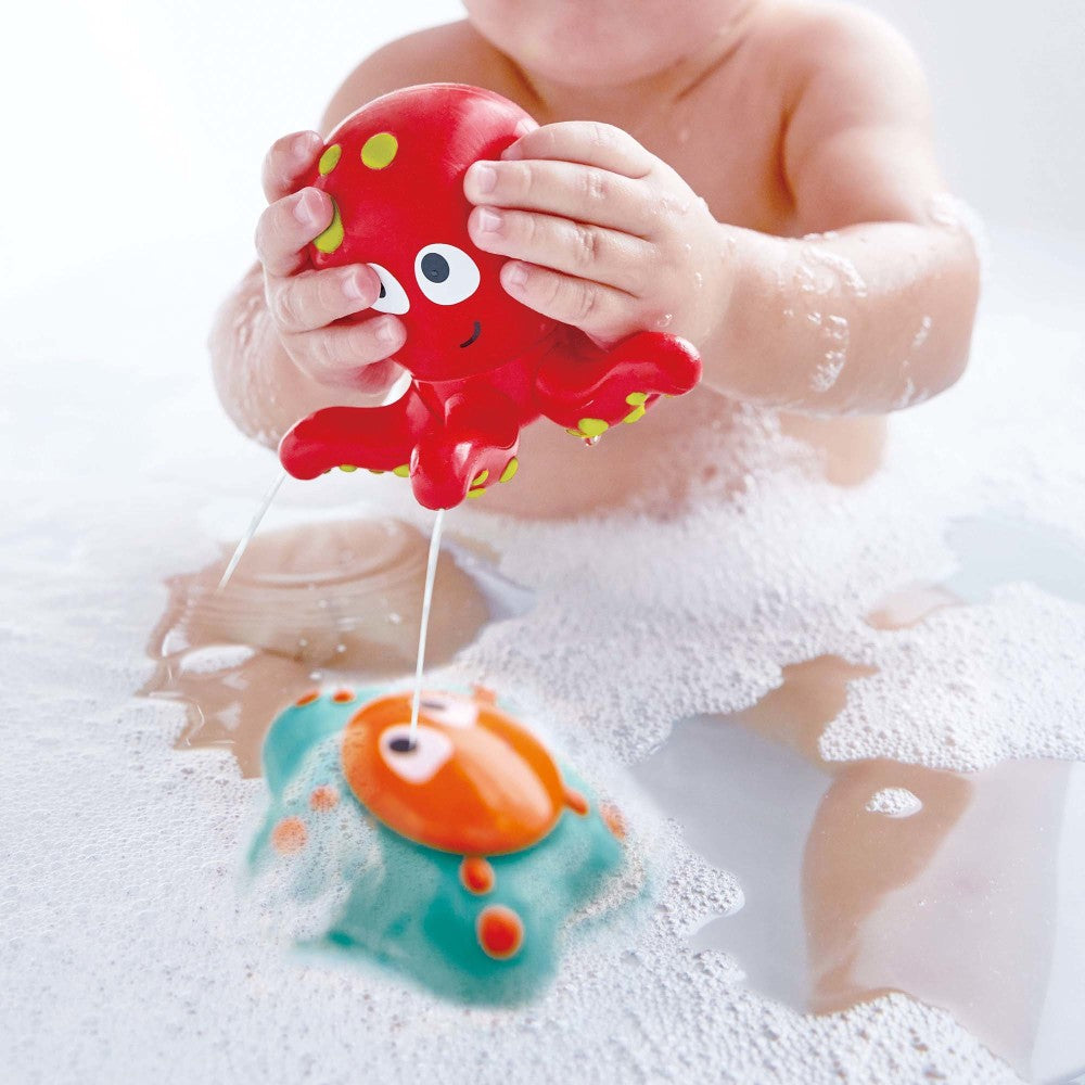 Hape: Ocean Floor Squirters - 2pc Bath Toy Set