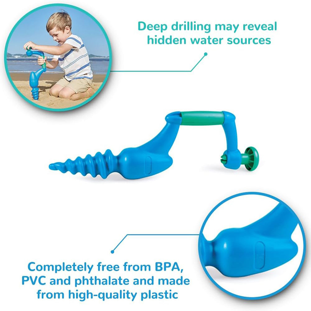 Hape: Driller - Blue - Sand & Beach Toy