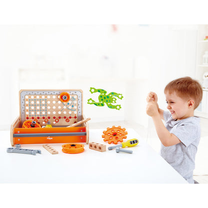 Hape: Junior Inventor: Science Experiment Toolbox - 32pc