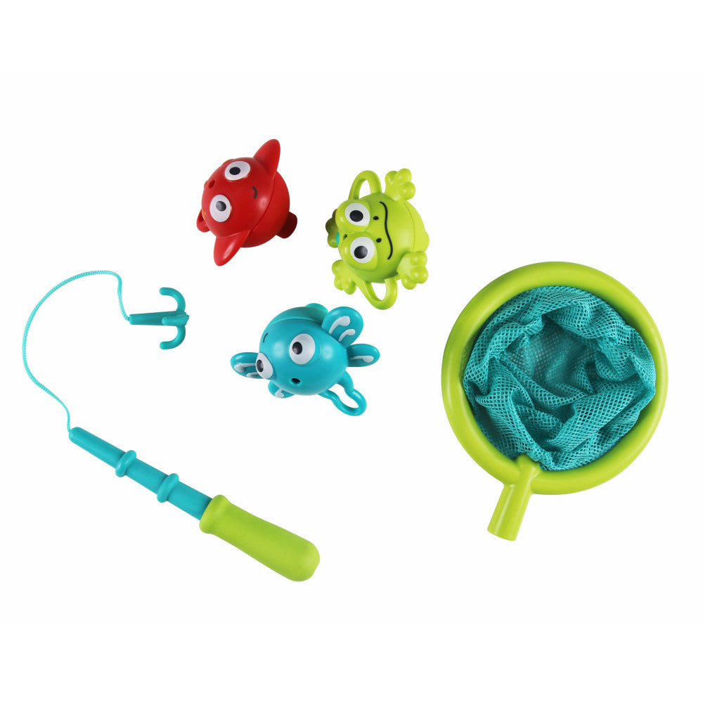 Hape Double Fun Fishing Set - Jumping Sea Creatures for Toddlers