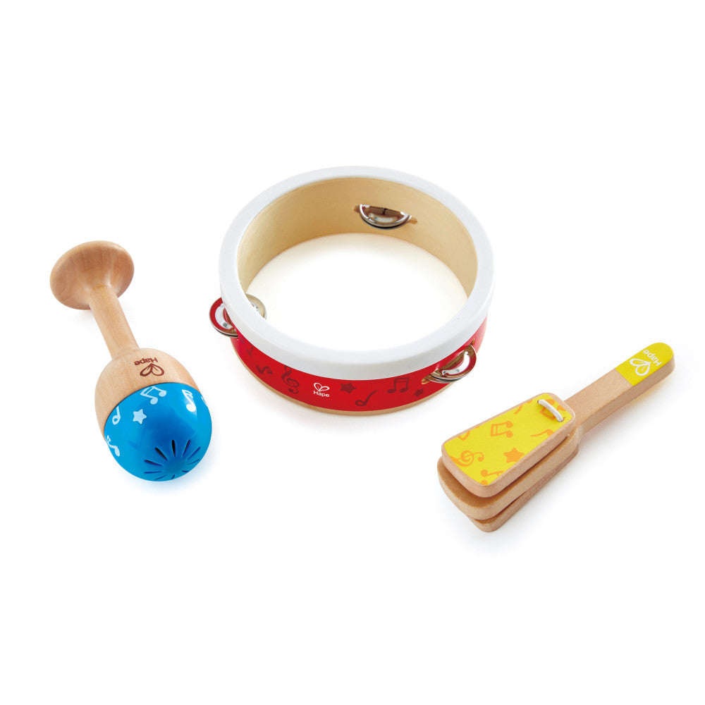 Hape 3-Piece Junior Percussion Set for Toddlers