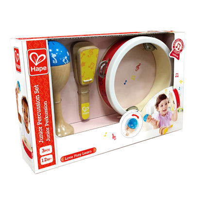 Hape 3-Piece Junior Percussion Set for Toddlers