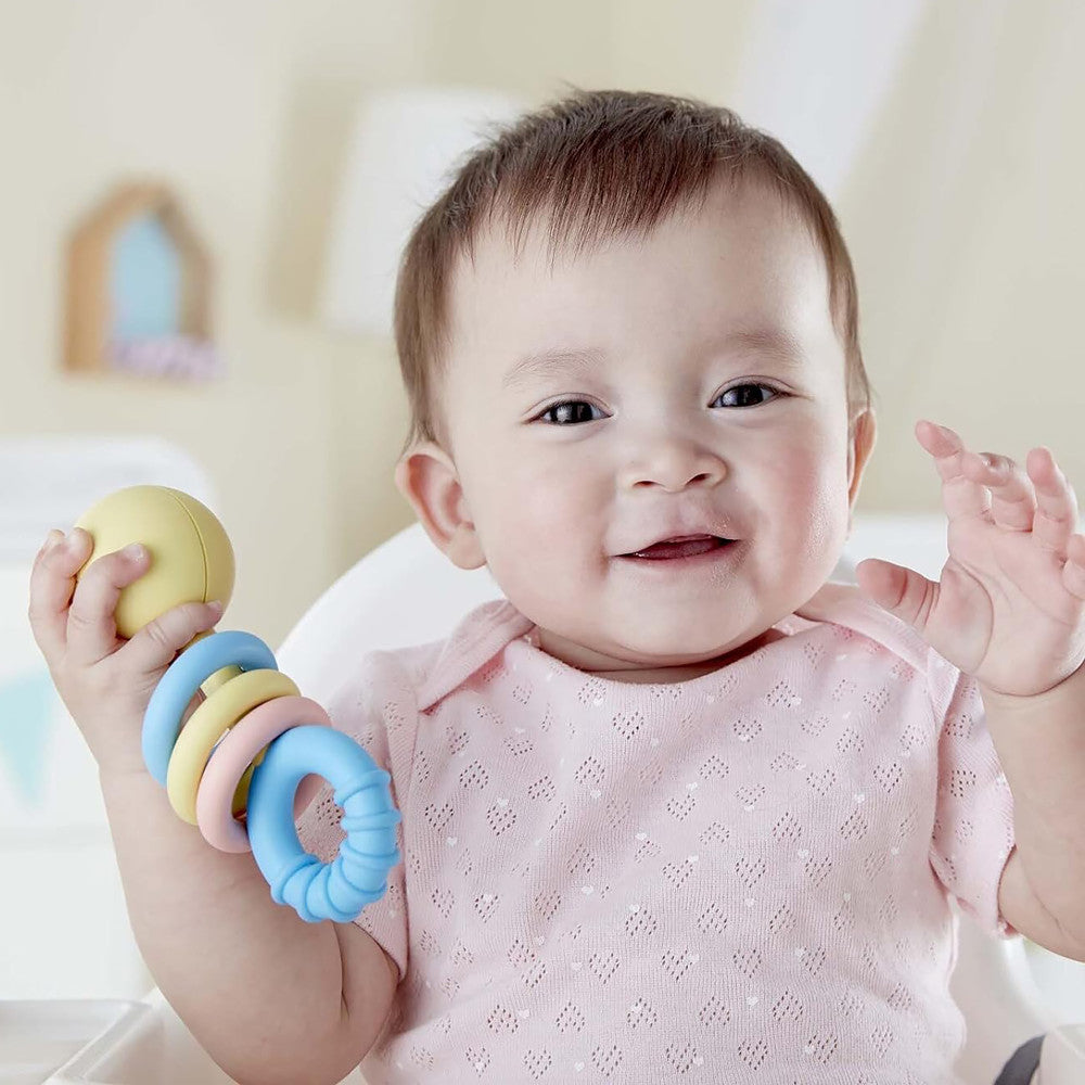 Hape: Rattling Rings Teether - Age 0mo+