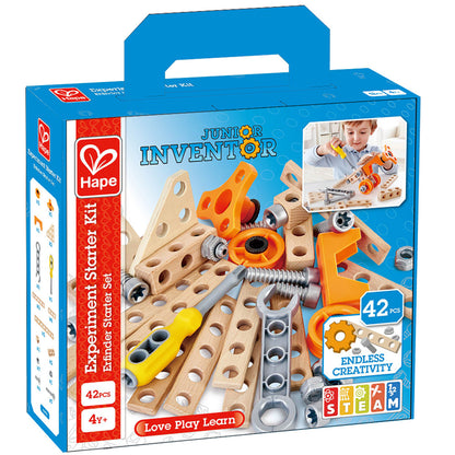 Hape: Junior Inventor: Experiment Starter Kit - 42pcs