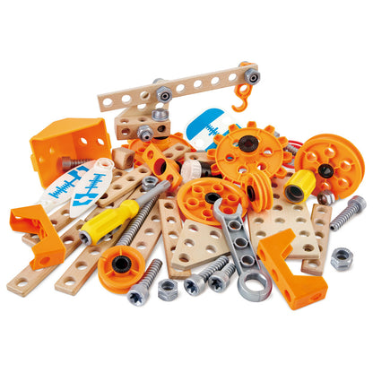 Hape: Junior Inventor: Deluxe Experiment Kit  - 57pc