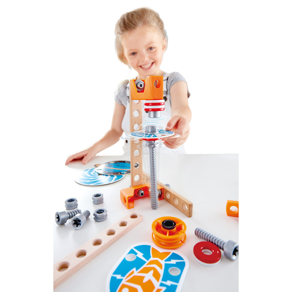 Hape: Junior Inventor: Magnet Science Lab - 34pcs