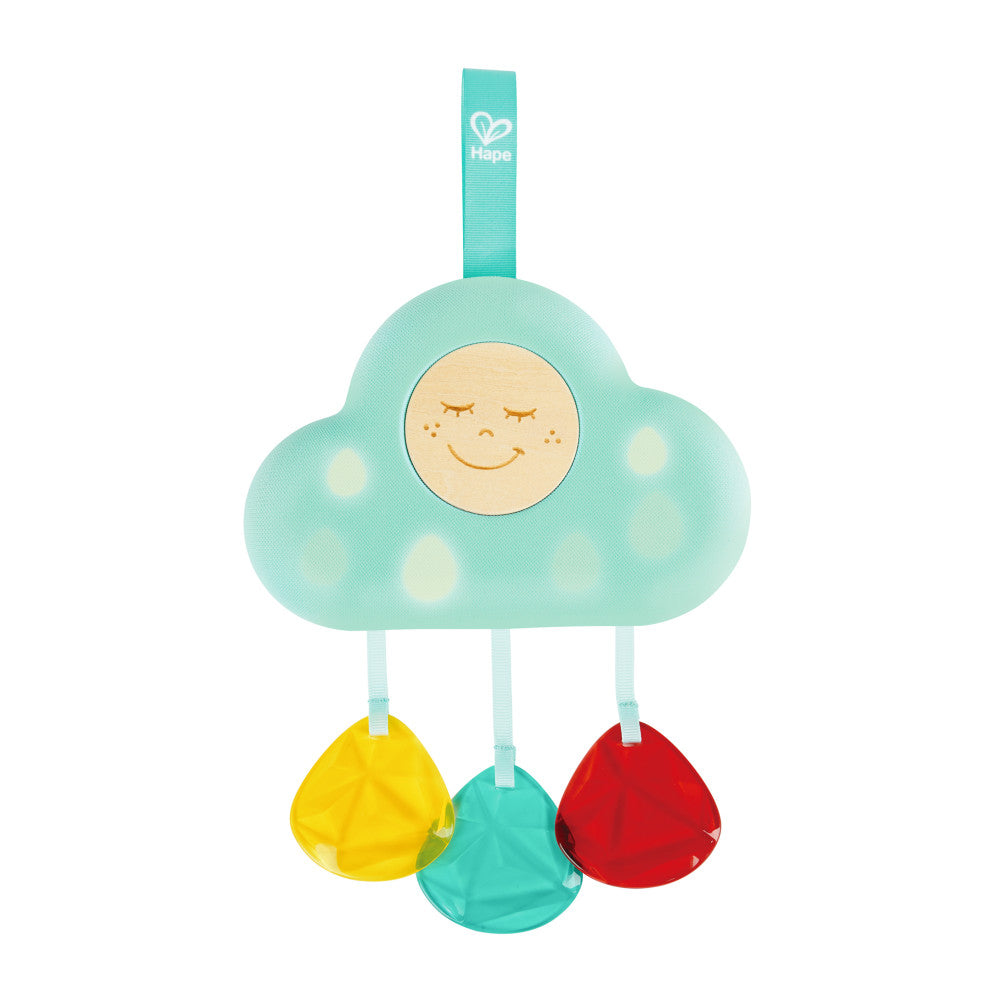 Hape Musical Cloud Light - Soothing Crib Mobile with Lights and Melodies