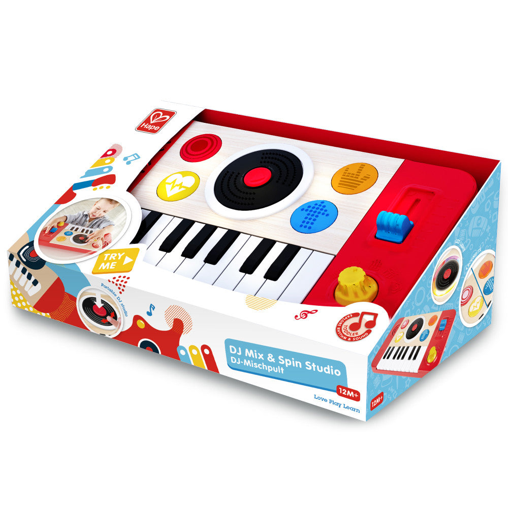 Hape: DJ Mix & Spin Studio - Lights & Sounds Music Toy