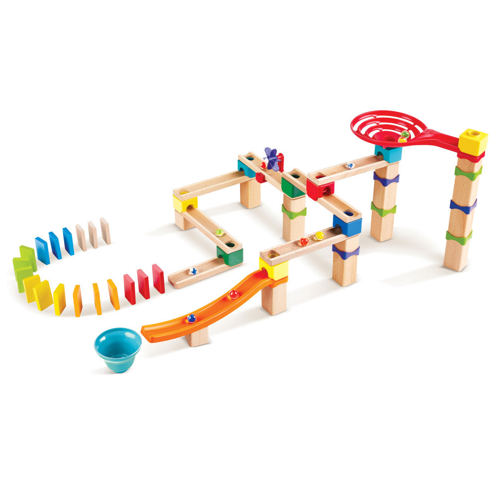 Hape Marble Run: 81-Piece Wooden Racetrack Building Set