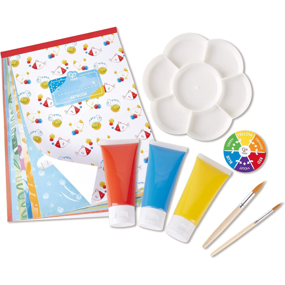 Hape: Color Mix Painting - 24pcs, Activity Art Kit