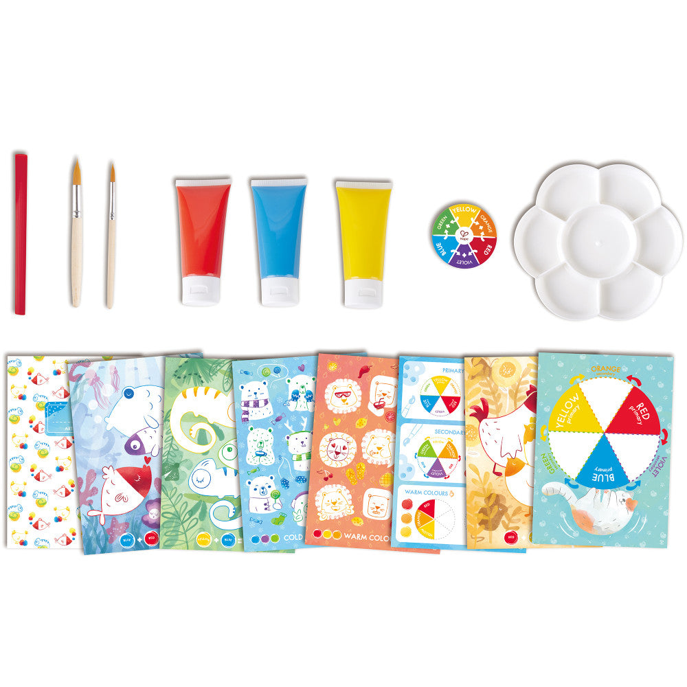 Hape: Color Mix Painting - 24pcs, Activity Art Kit