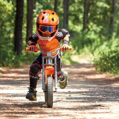 Hape: Sports Rider Safety Helmet - Orange - Full Face Bike Helmet