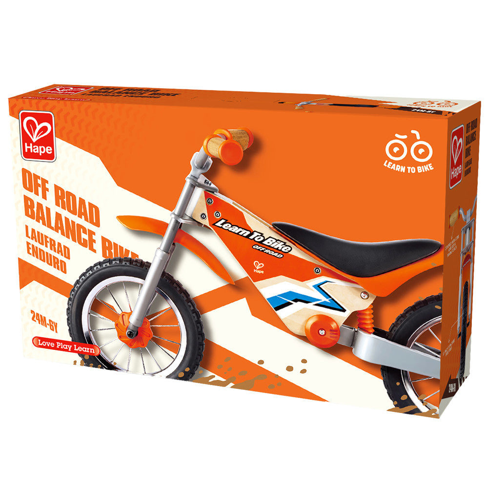 Orange balance bike best sale