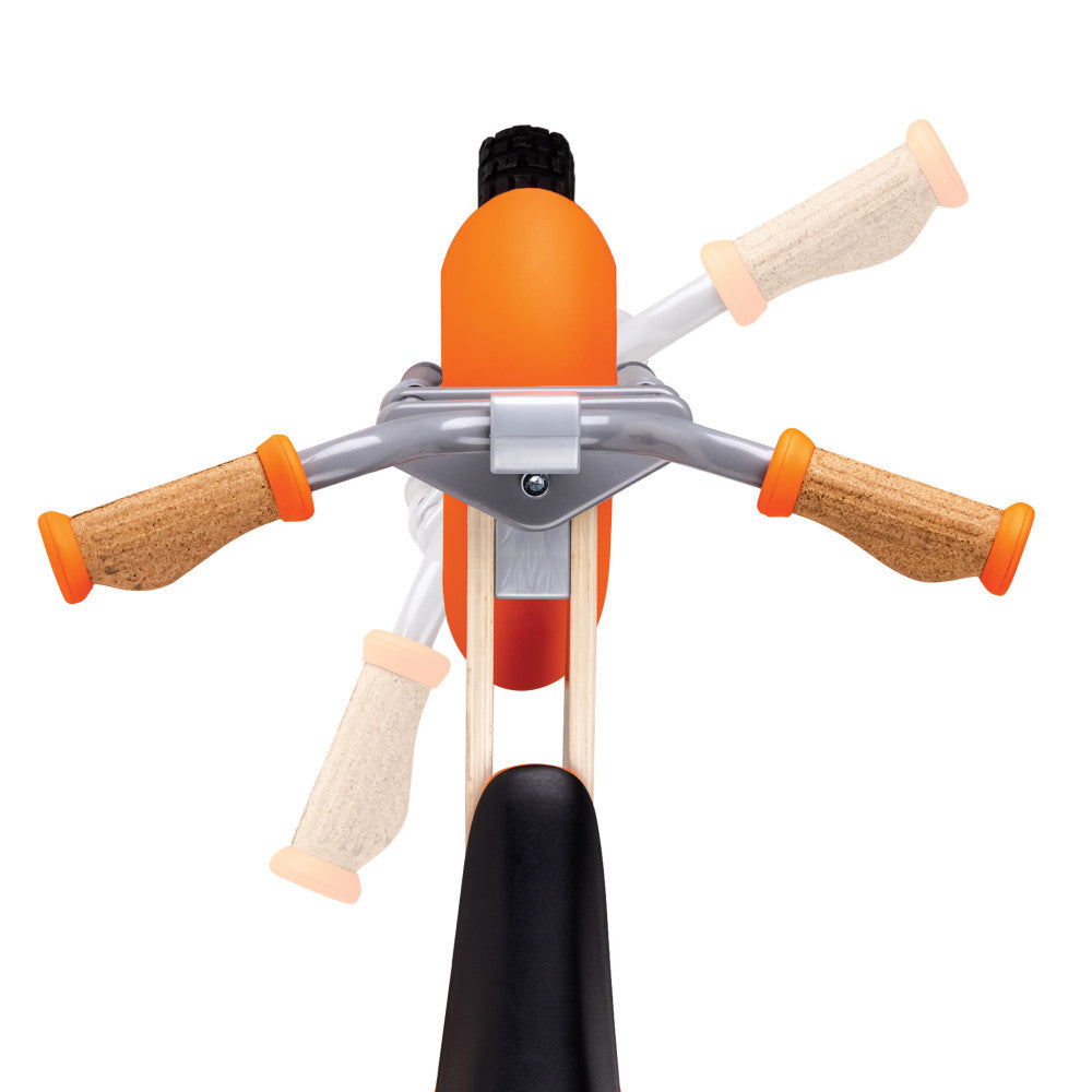 Hape: Off Road Balance Bike - Orange - 2 Wheeled, Learn To Ride