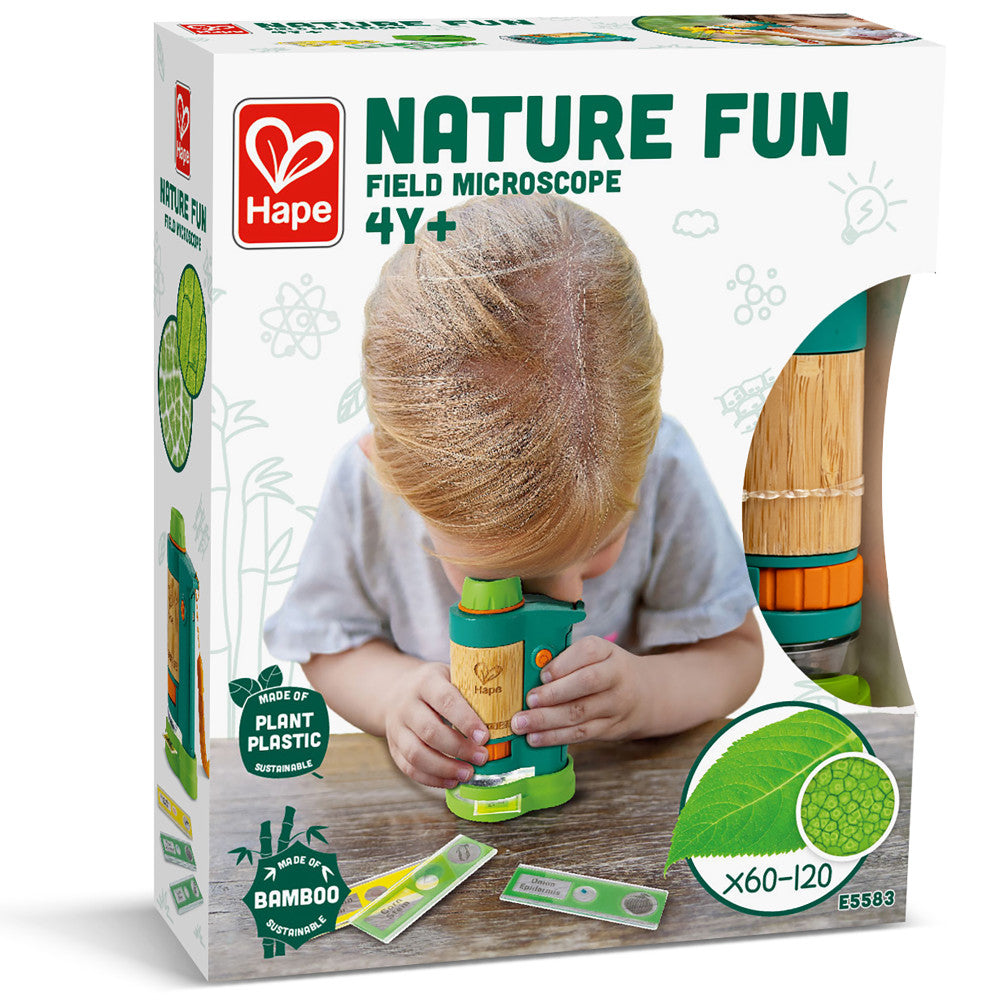 Hape: Nature Fun - Field Microscope, Kids Ages 4+