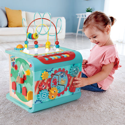 Hape: Explore & Learn Magic Cube - 5 Unique Play Modes & Themes