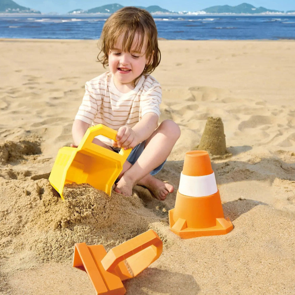 Hape: Sand Construction Playset - 4pc Beach Toy Set